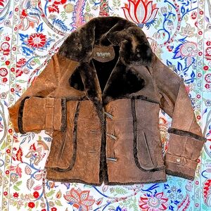 Steve Madden Y2K Vintage Suede Coat